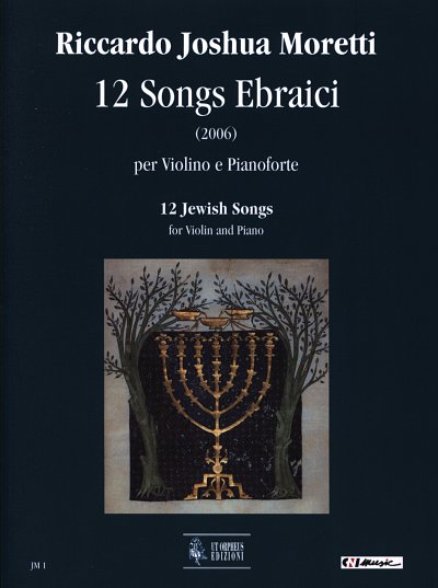 R.J. Moretti: 12 Jewish Songs, VlKlav (KlavpaSt)