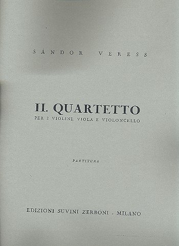 S. Veress: Quartett No 2