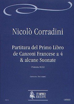 C. Nicoló: Partitura del Primo Libro de Canzoni Fran (Part.)