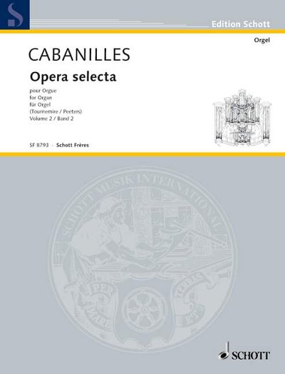 DL: J.B.J. Cabanilles: Opera selecta, Org