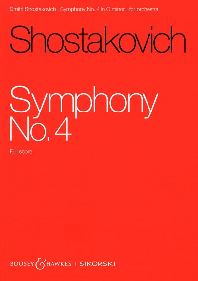 D. Schostakowitsch: Sinfonie Nr. 4 op. 43, Sinfo (Stp)