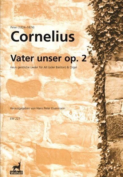P. Cornelius: Vater unser op. 2, GesMOrg