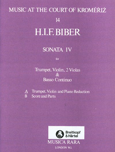 H.I.F. Biber: Sonata 4 C-Dur - Trp Vl 2 Va Bc Music At The C