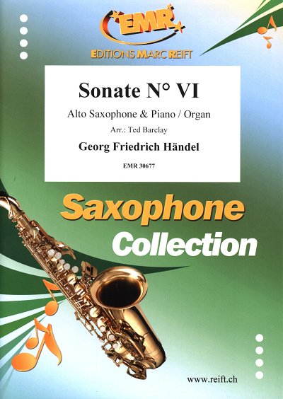 G.F. Händel: Sonate No. Vi, AsaxKlaOrg