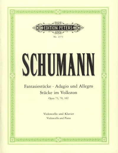 R. Schumann: Fantasiestücke op. 73 - Adag, VcKlav (KlavpaSt)