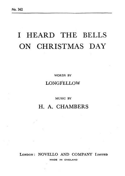 I Heard The Bells On Christmas Day, Ch1Org (Chpa)