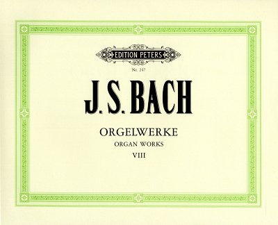 J.S. Bach: Orgelwerke 8, Org