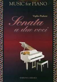 V. Piubeni: Sonata a due voci, Klav