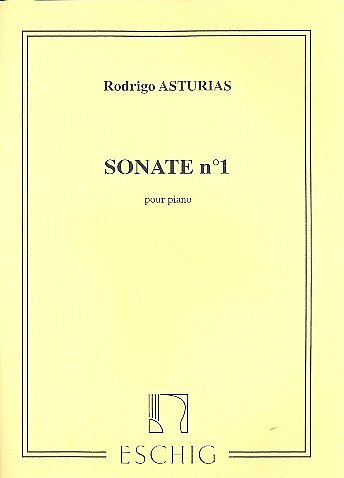 Sonate N 1 Piano , Klav
