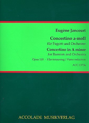 E. Jancourt: Concertino a-moll op. 118, FagOrch (KA)