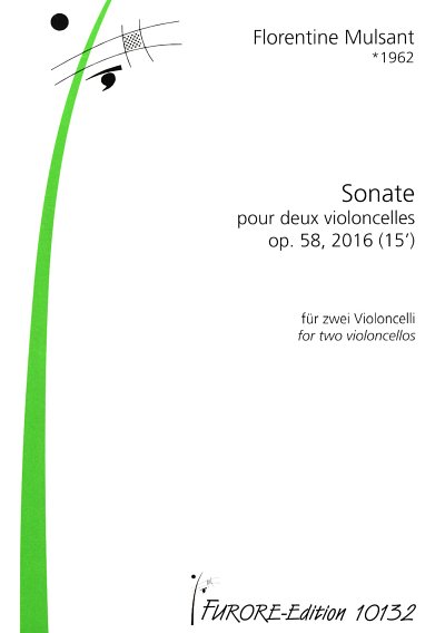 AQ: F. Mulsant: Sonate op. 58, 2Vc (Pa+St) (B-Ware)