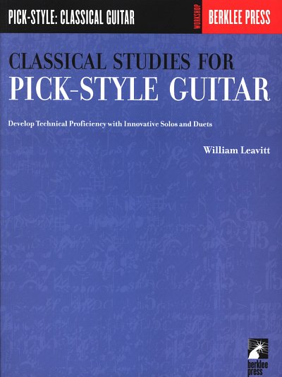 Classical Studies for Pick-Style Guitar - Vol. 1, Git (+Tab)