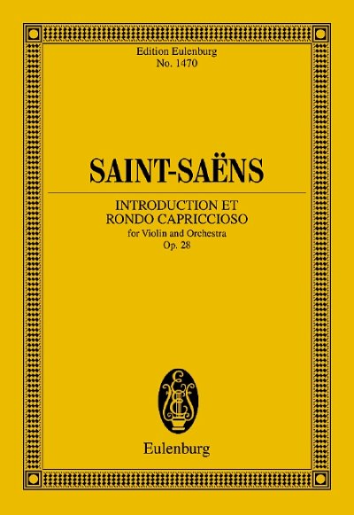 C. Saint-Saëns: Introduction et Rondo capriccioso