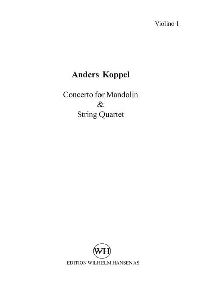 A. Koppel: Concerto For Mandolin And String Quartet (Stsatz)