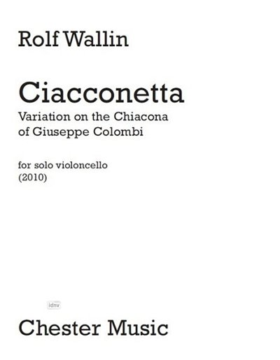 R. Wallin: Ciacconetta, Vc