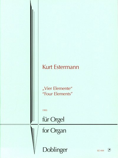 Estermann Kurt: 4 Elemente (1993)