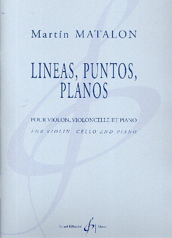 M. Matalon: Lineas, Puntos, Planos, VlVcKlv (Stsatz)