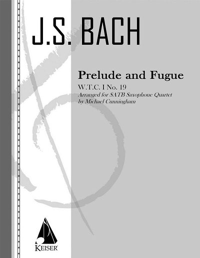 J.S. Bach: Prelude and Fugue, 4Sax (Pa+St)
