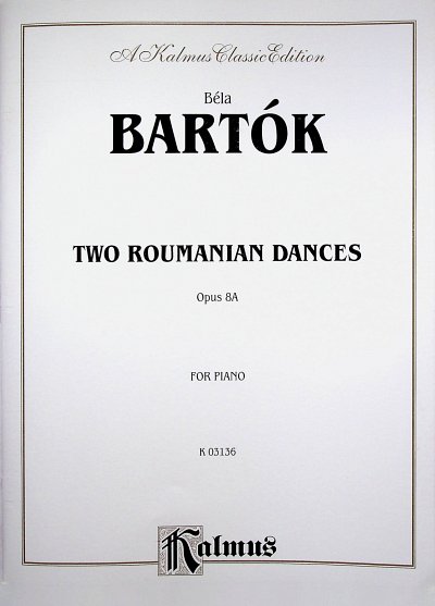 B. Bartok: 2 Roumanian Dances Op 8a