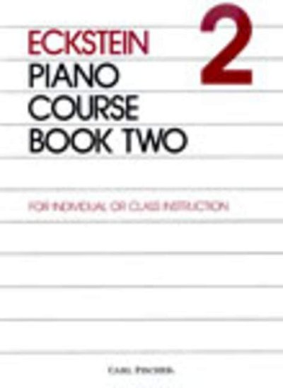 M. Eckstein y otros.: Eckstein Piano Course Book Two
