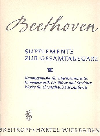 L. v. Beethoven: Kammermusik Fuer Blasinstrumente