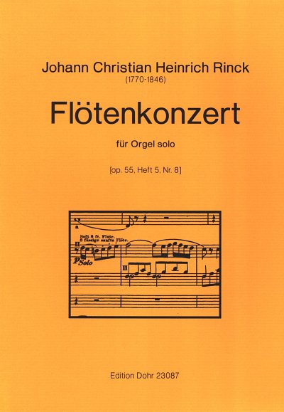 J.C.H. Rinck: Flötenkonzert F-Dur, Org