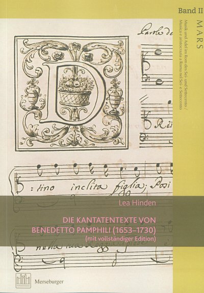 L. Hinden: Die Kantatentexte von Benedetto Pamphilj (16 (Bu)