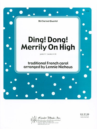 Ding! Dong! Merrily On High (Pa+St)
