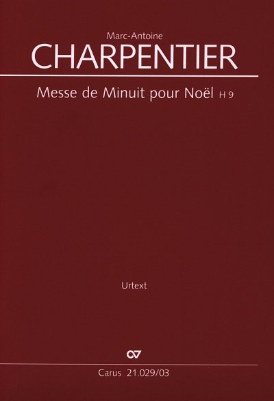M.-A. Charpentier: Messe de Minuit pour No, 5GsGch4OrBc (KA)