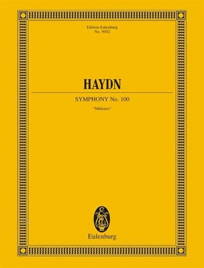 J. Haydn: Sinfonie 100 G-Dur Hob 1/100 (Militaer)