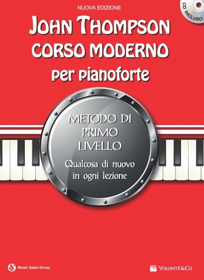 J. Thompson: Corso moderno 1, Klav (+CD)