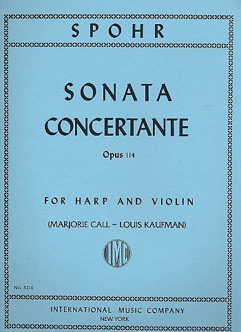 Sonata Concertante Op 114 For Vl And Harp (Pf) Pod (Bu)