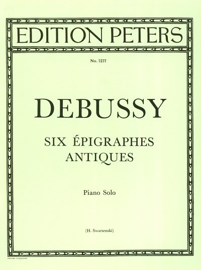 C. Debussy: Six Épigraphes antiques, Klav