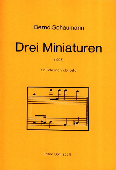 B. Schaumann: Drei Miniaturen (Sppa)