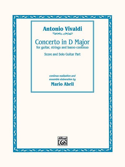A. Vivaldi: Concerto in D Major, Git (Pa+St)