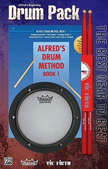 D. Black: Alfred's Drum Method, Book 1, Kltr (Bu+CD)