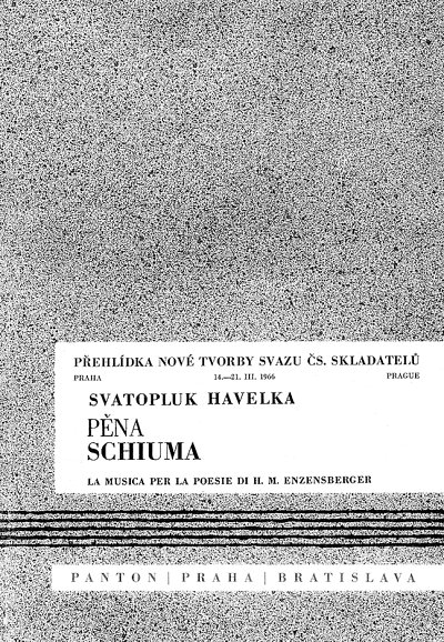 DL: H. Svatopluk: Der Schaum, Orch (Part.)