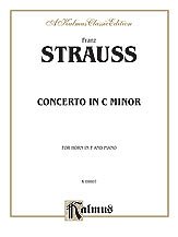DL: F. Strauss: Strauss: Concerto in C Minor, HrnKlav (Klavp