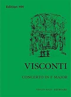 V. Gasparo: Concerto in F major, VlStrBc (Stp)