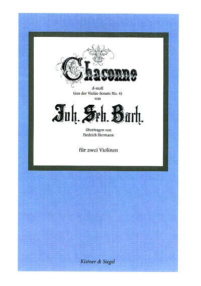 J.S. Bach: Chaconne, 2Vl
