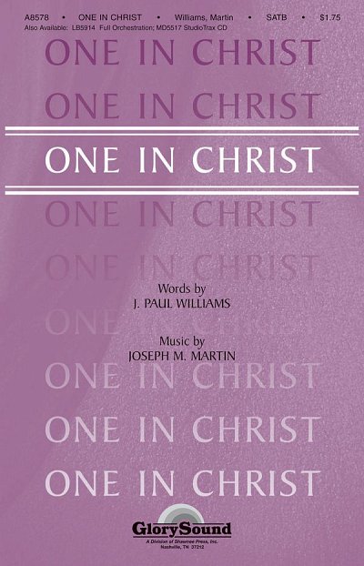 J.P. Williams: One in Christ, GchKlav (Chpa)