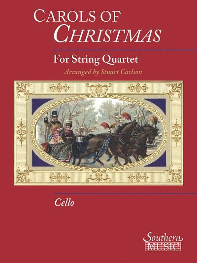 Carols Of Christmas For String Quartet, Cello, 2VlVaVc