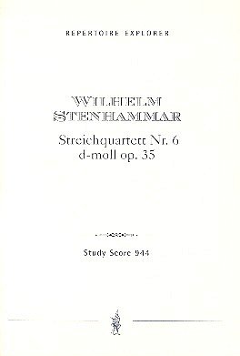 W. Stenhammar: Streichquartett d-Moll op.35,6 (Stp)