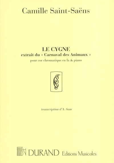 C. Saint-Saëns: Le Cygne Extrait du Carna, VlKlav (KlavpaSt)