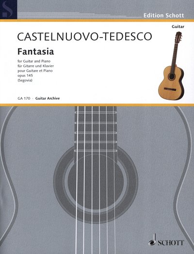 M. Castelnuovo-Tedes: Fantasia op. 145 , GitKlav