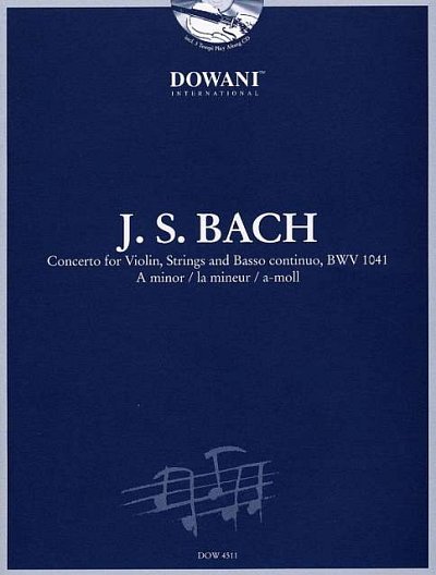 J.S. Bach: Concerto for Violin,Strings, Basso Cont. BW, Viol