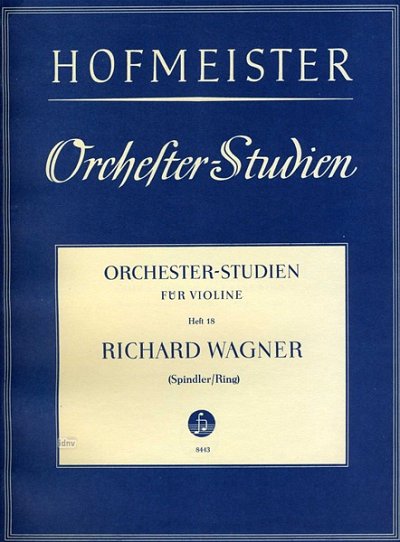 R. Wagner: Orchesterstudien Band 18 für Violine