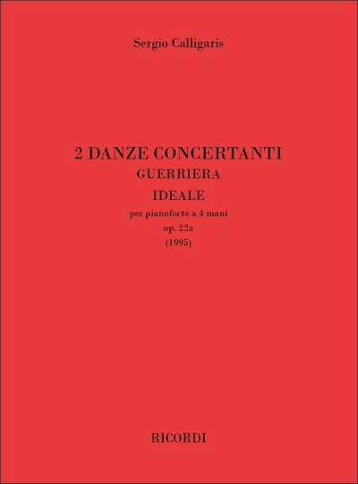 S. Calligaris: 2 Danze concertanti op. 22a, Klav4m