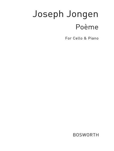 Poeme For Cello And Piano, VcKlav (KlavpaSt)
