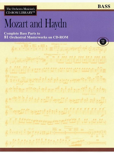J. Haydn: Mozart and Haydn - Volume 6, Kb (CD-ROM)